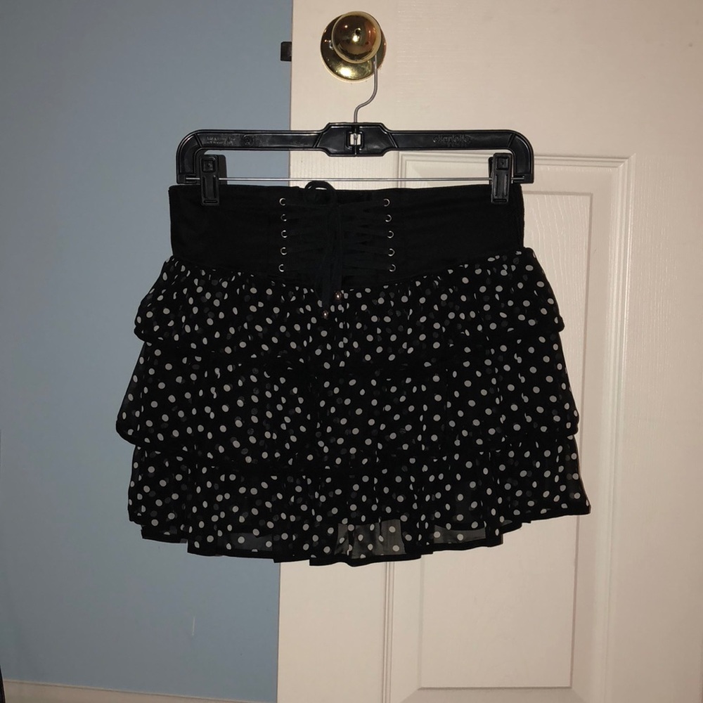 Polka dot skirt